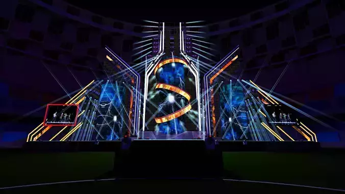 Concert Stage-Design 20210120C 3D model