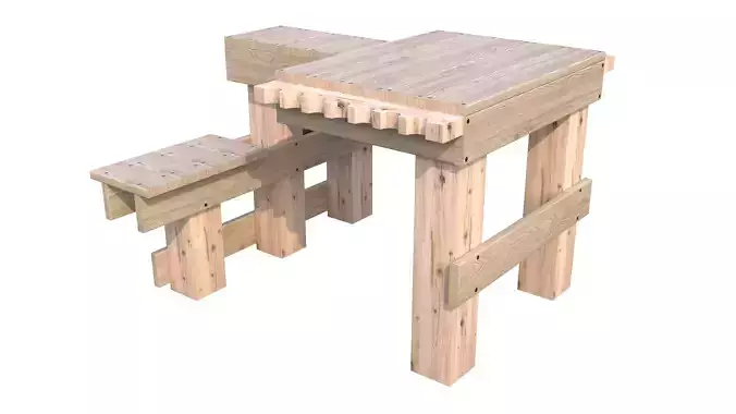 Rifle shooting bench