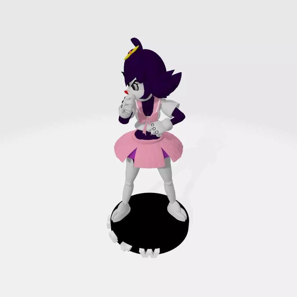 Animaniacs Dot anime style color 2 3D print model