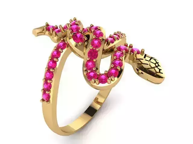 snake ring