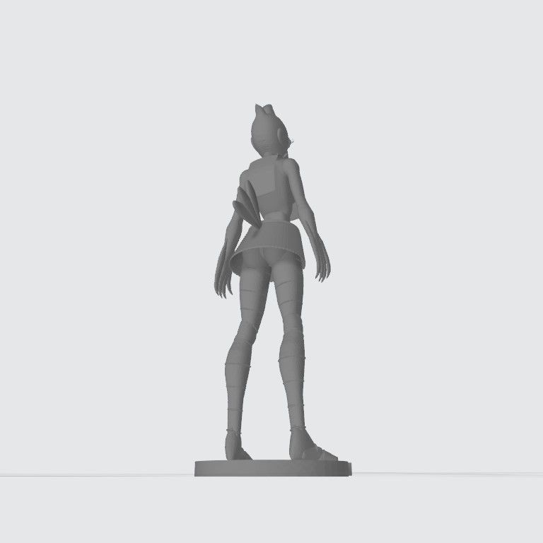 regular show margaret fist pump 3D print model_10