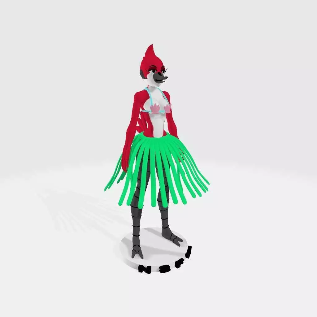 regular show margaret beach 3D print model_0