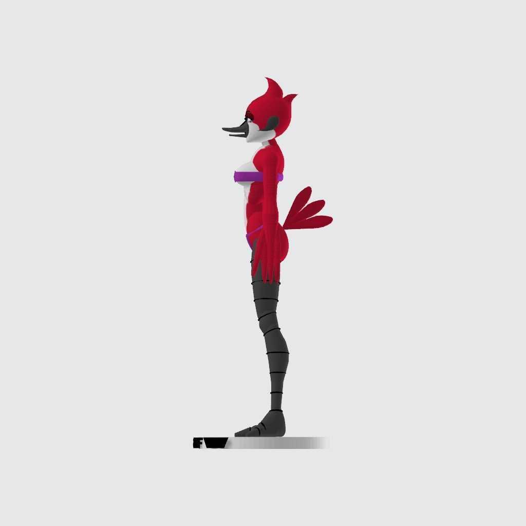 regular show margaret bikini 3D print model_2