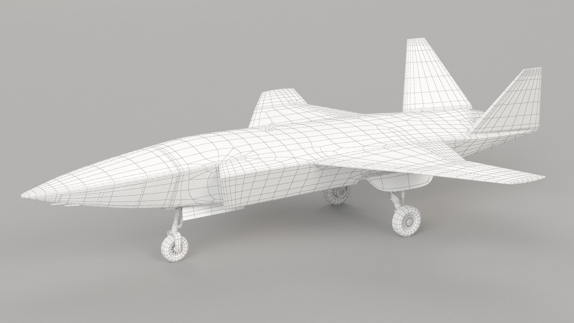 Boeing Airpower Teaming System 3D model_10