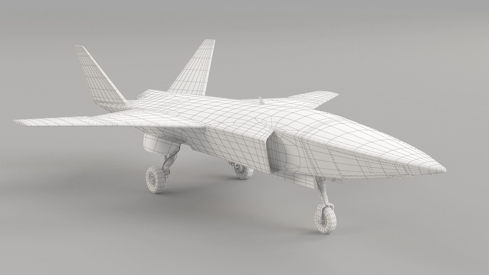 Boeing Airpower Teaming System 3D model_11