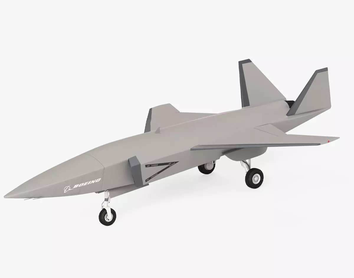 Boeing Airpower Teaming System 3D model_0