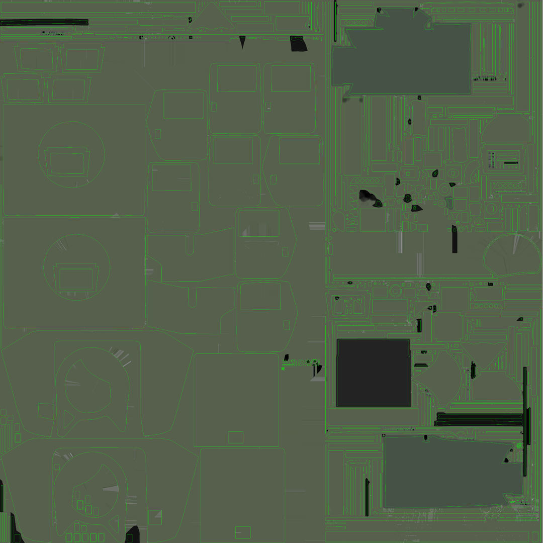 Humvee M998 M1025 Weapons Carrier Slant Back 3D model_26