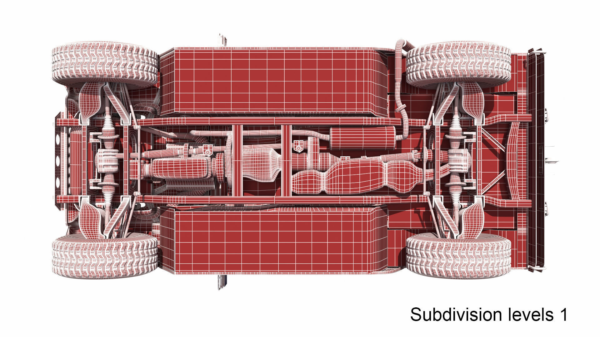 Humvee M998 M1025 Weapons Carrier Slant Back 3D model_24