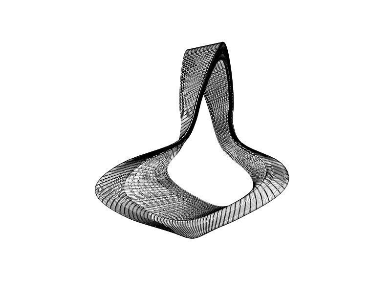 Modern Sculpture 3D model_5