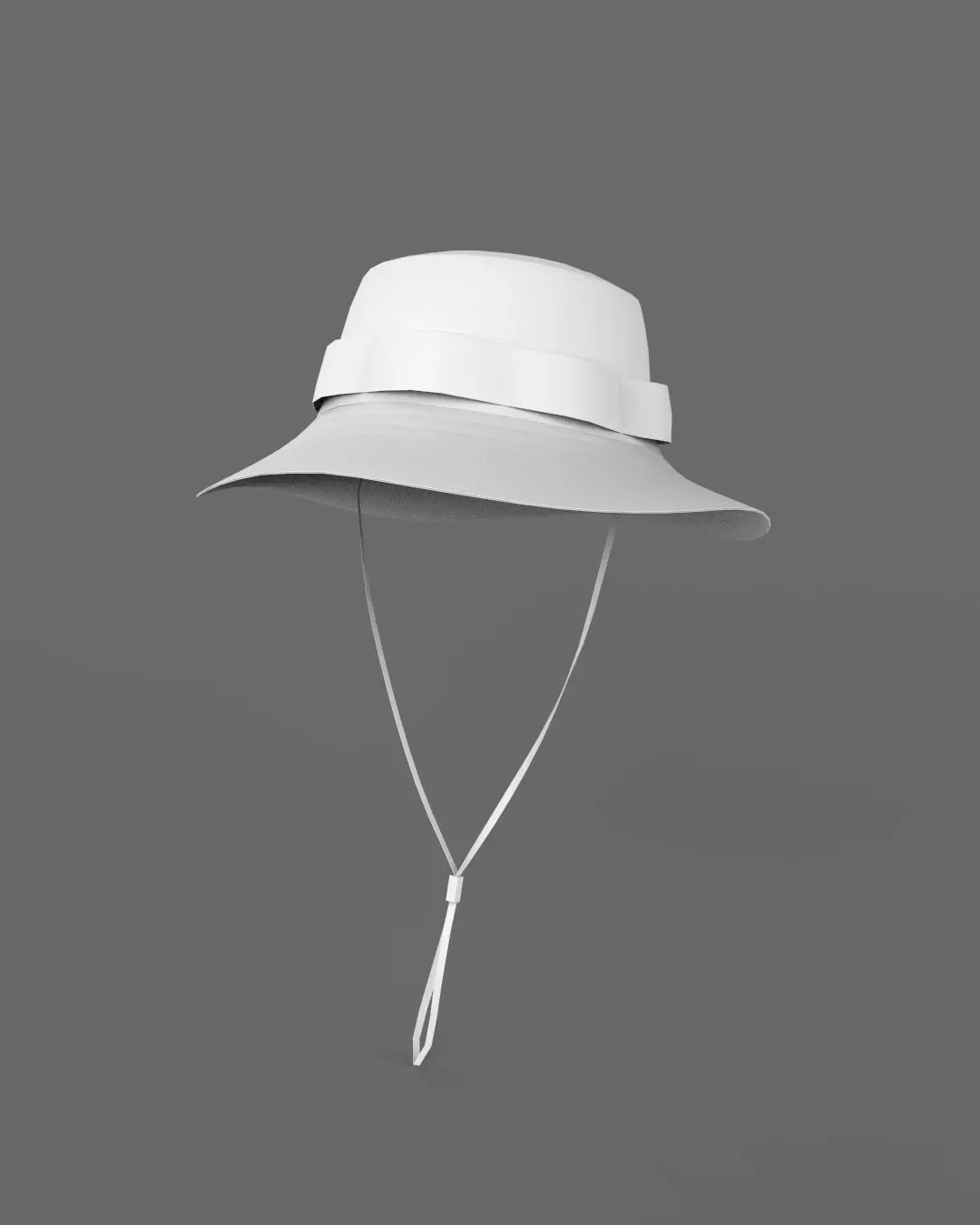Bucket Hat 3D model_0