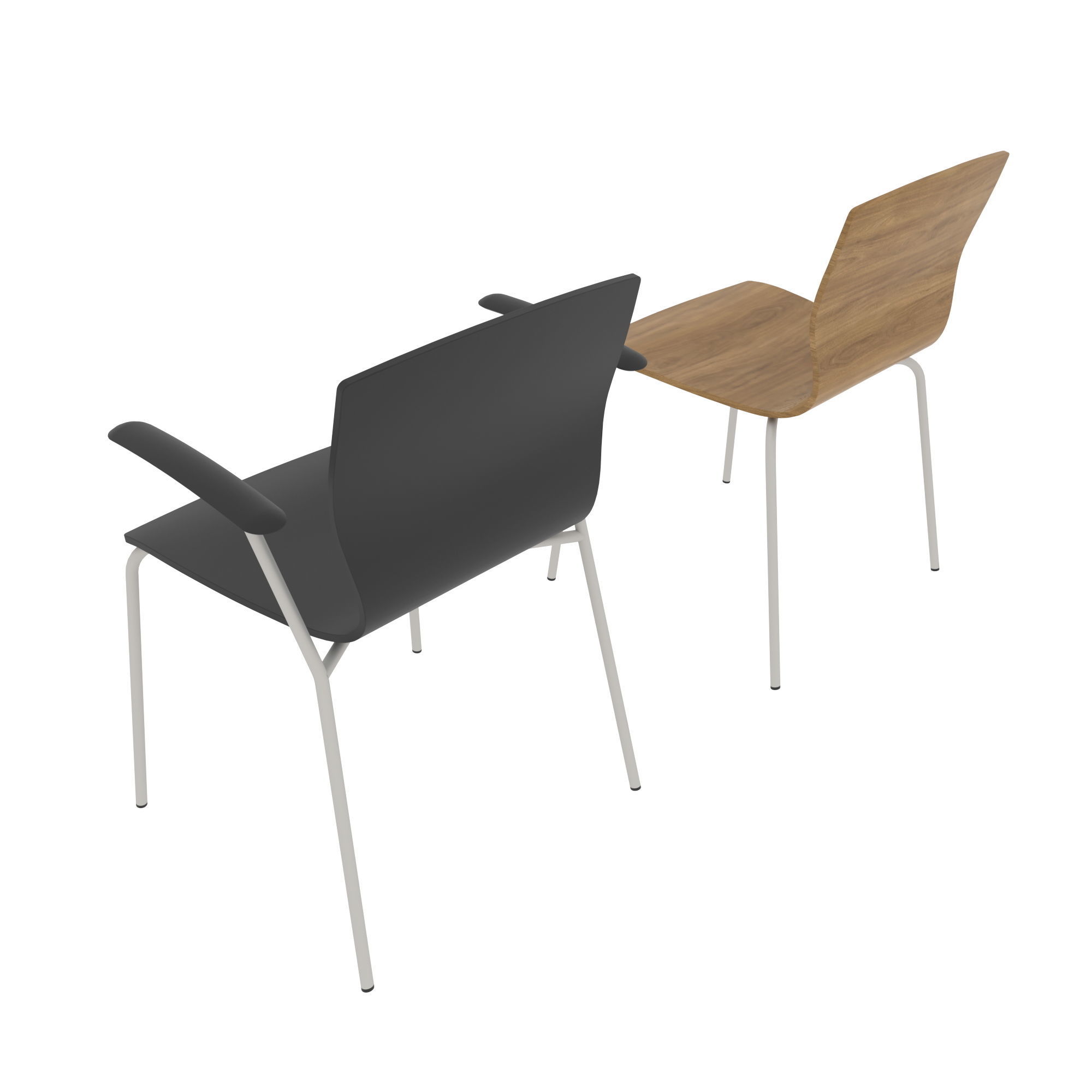 Butterfly stackable veneer 3D model_2