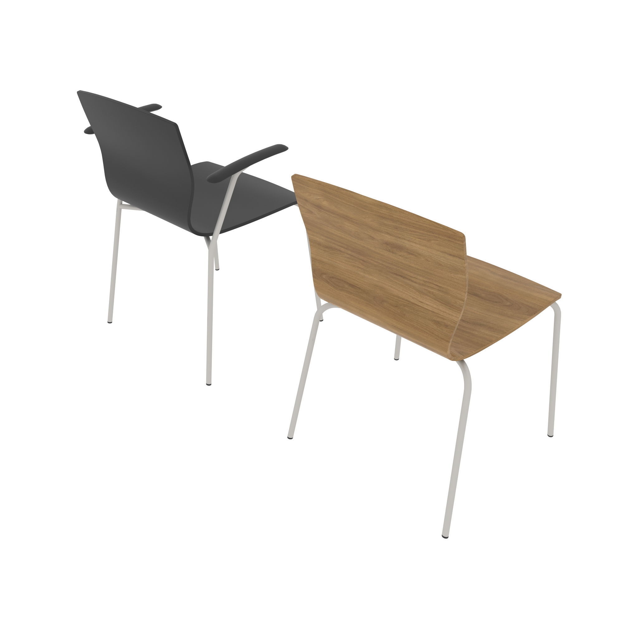 Butterfly stackable veneer 3D model_3