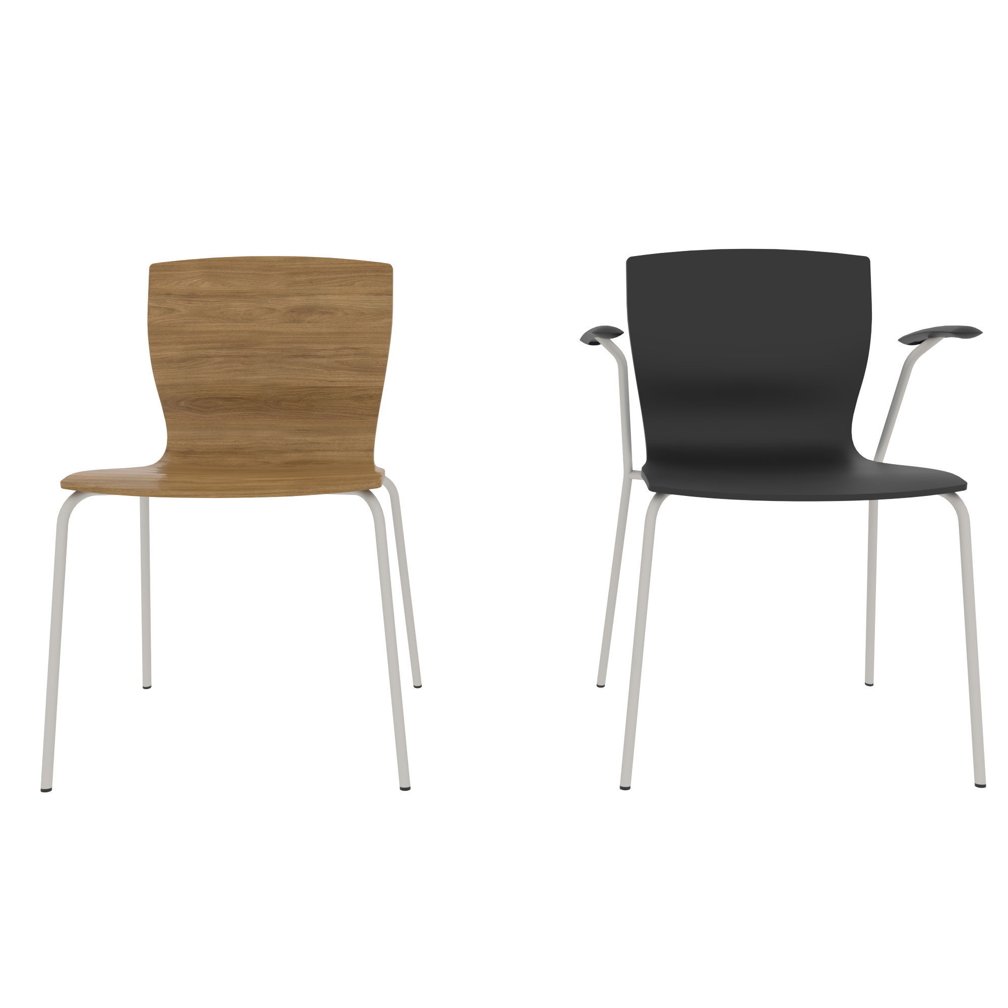 Butterfly stackable veneer 3D model_4