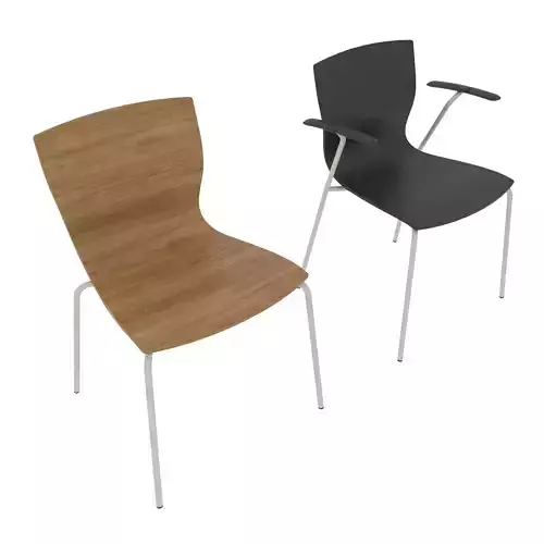 Butterfly stackable veneer