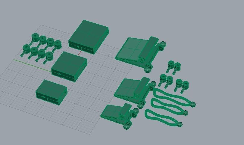 lock for chain 3D print model_3