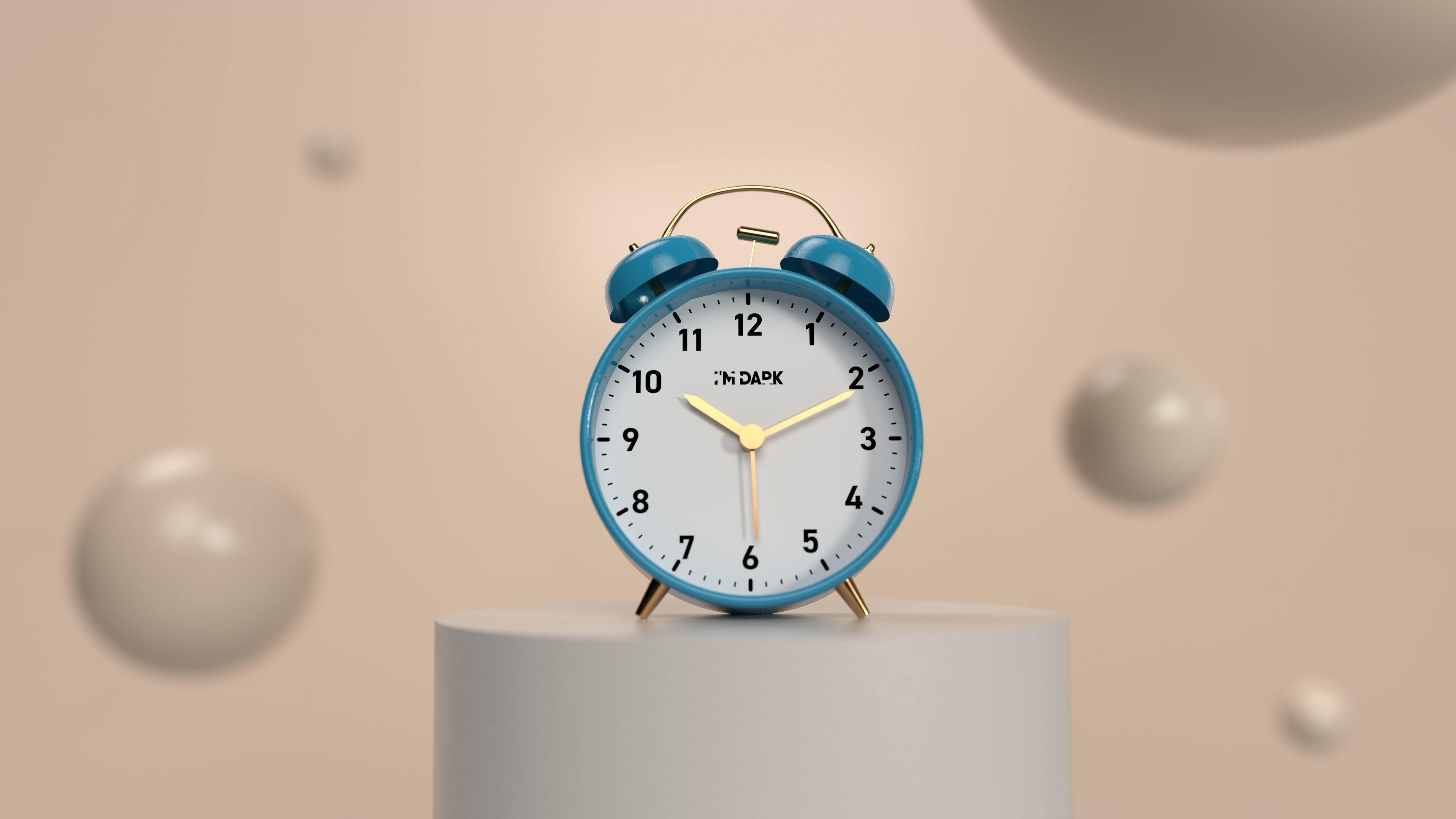 Alarm clock Animated 3D model_2