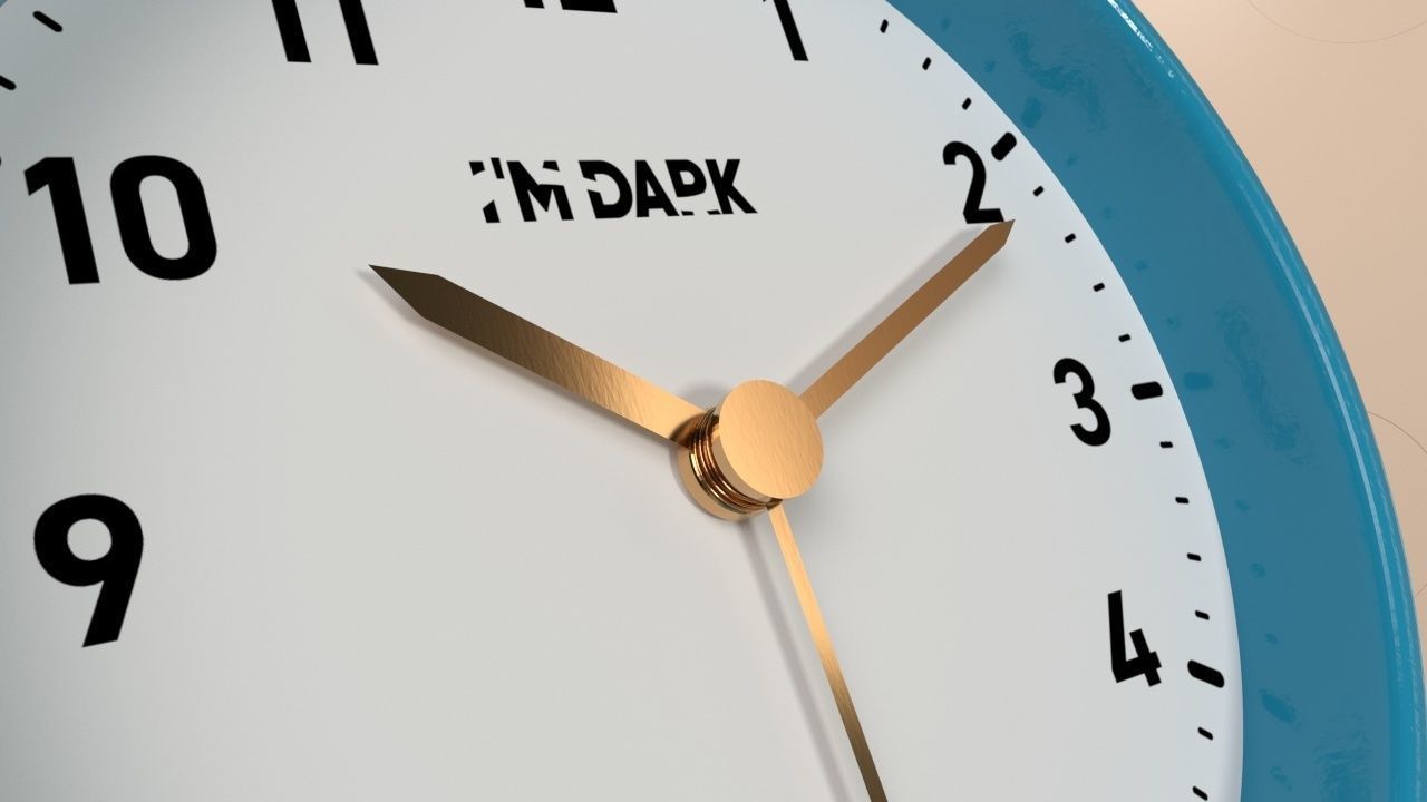 Alarm clock Animated 3D model_3