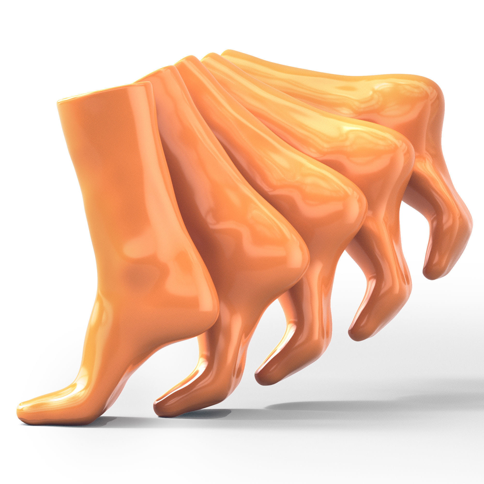 3d base for socks 3D model_6