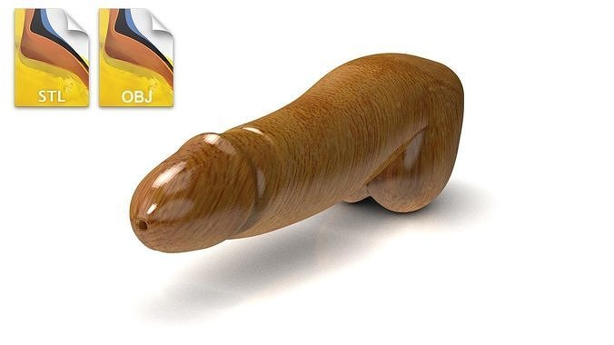 Penis trinket for cnc 3dprint 3D model