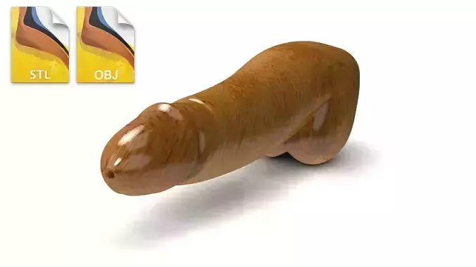 Penis trinket for cnc 3dprint 3D model
