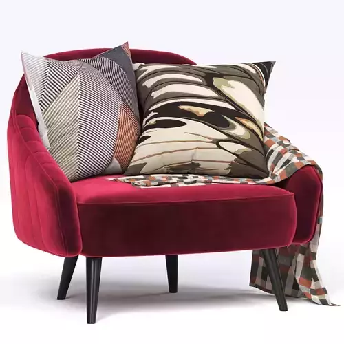 Freddie Burnt armchair