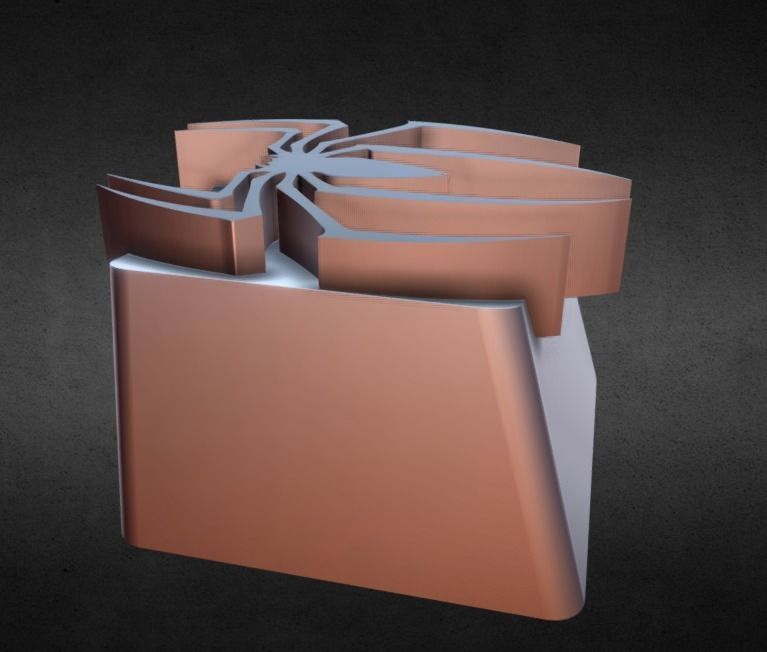 Spider KeyCap 3D print model_1