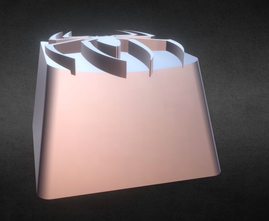 Spider KeyCap 3D print model_18