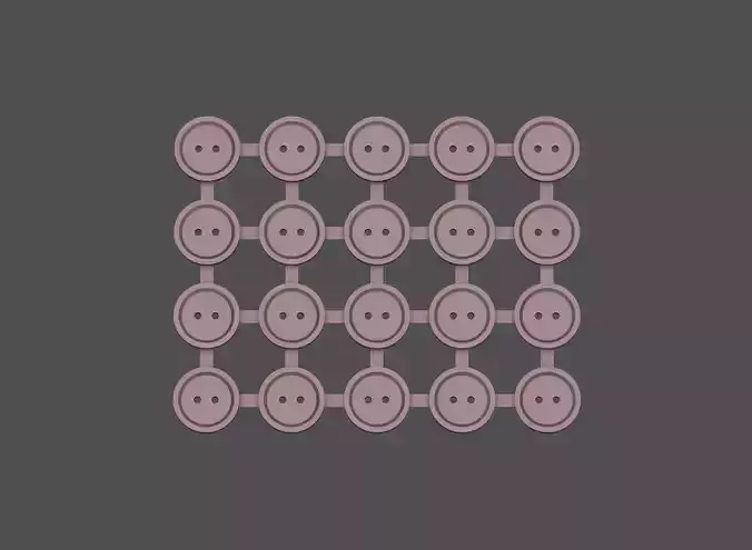 20 buttons for 3D printing