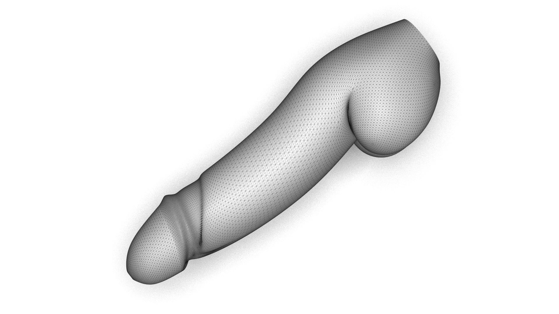 Penis trinket for cnc 3dprint source file 3D model_7