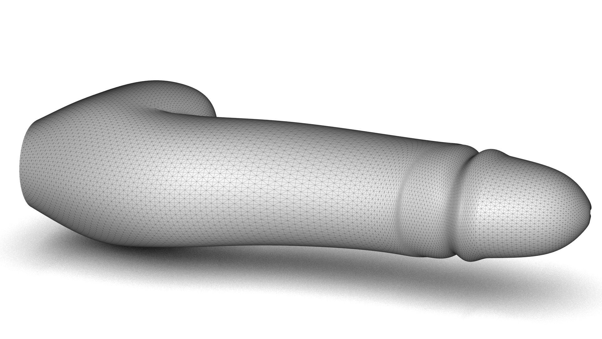 Penis trinket for cnc 3dprint source file 3D model_9