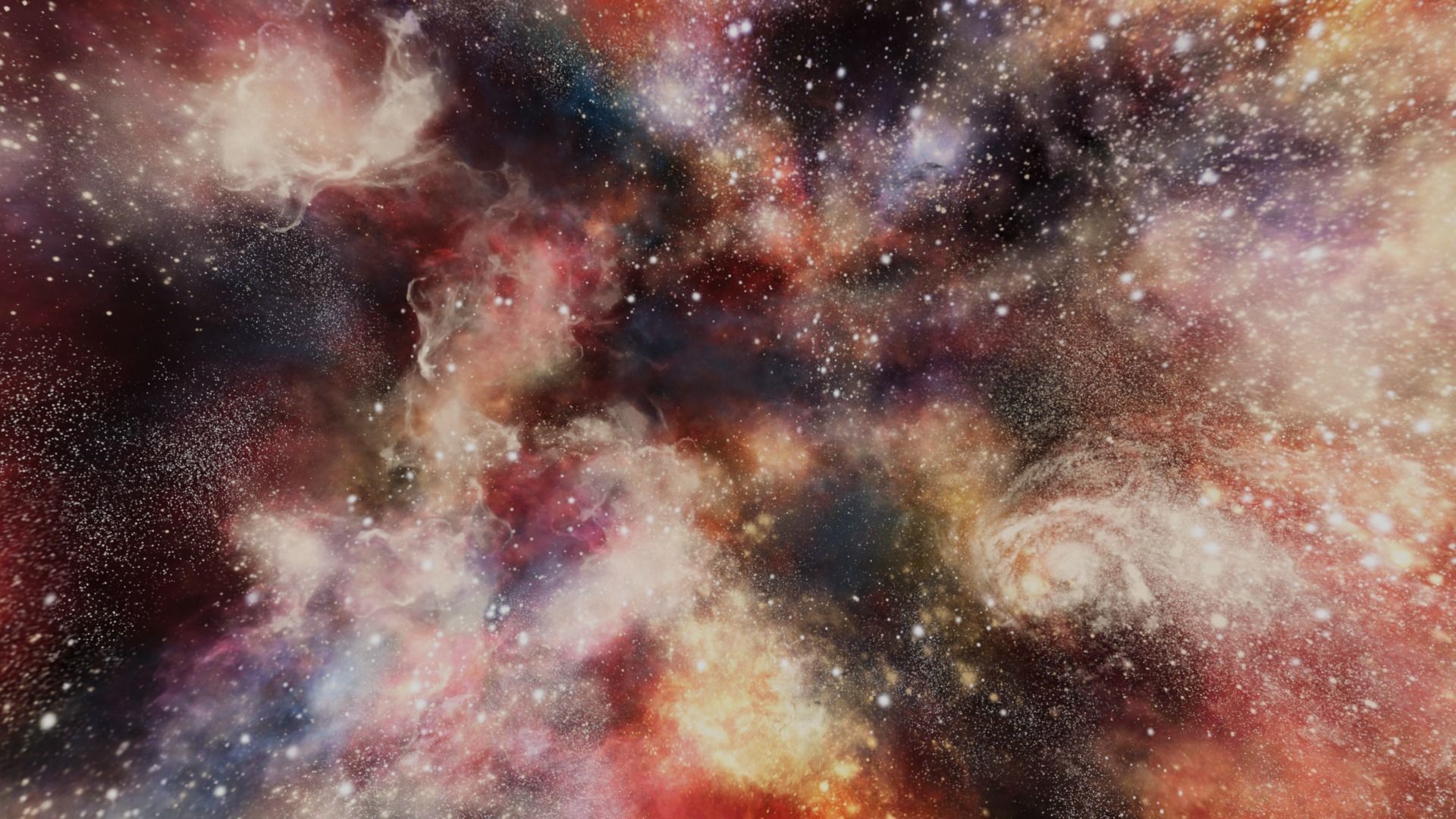 HDRI Panoramic Sky - 360 starfield - 04nebula Low-poly 3D model_10