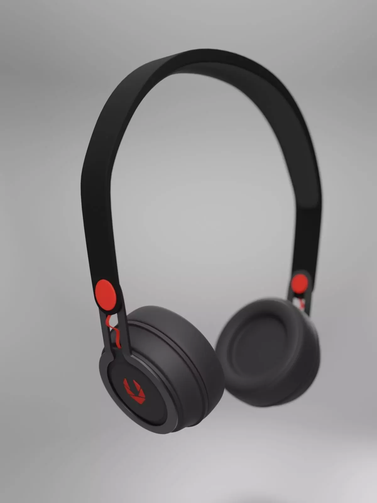 Headphones design Free 3D model_0