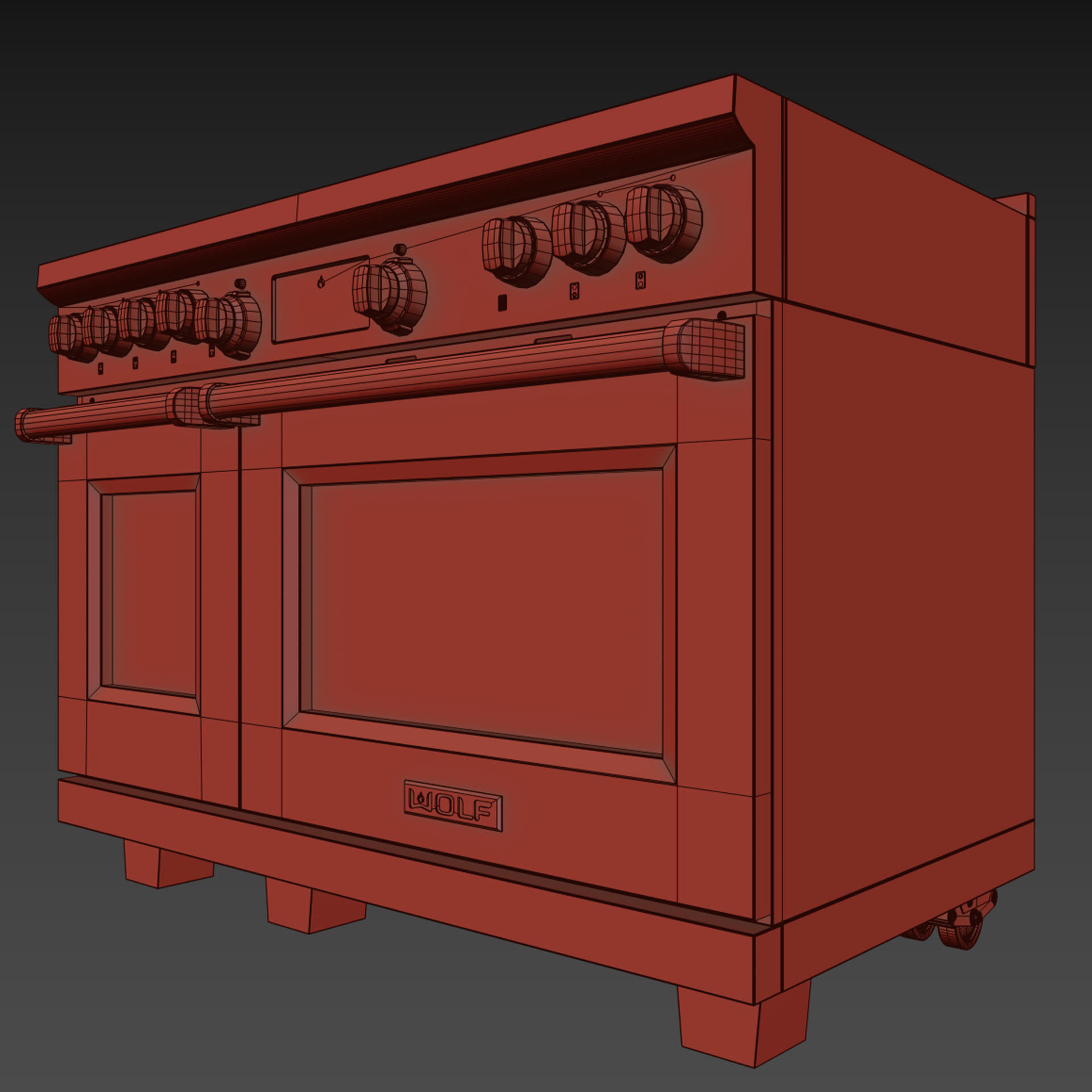 WOLF DF486C 3D model_11