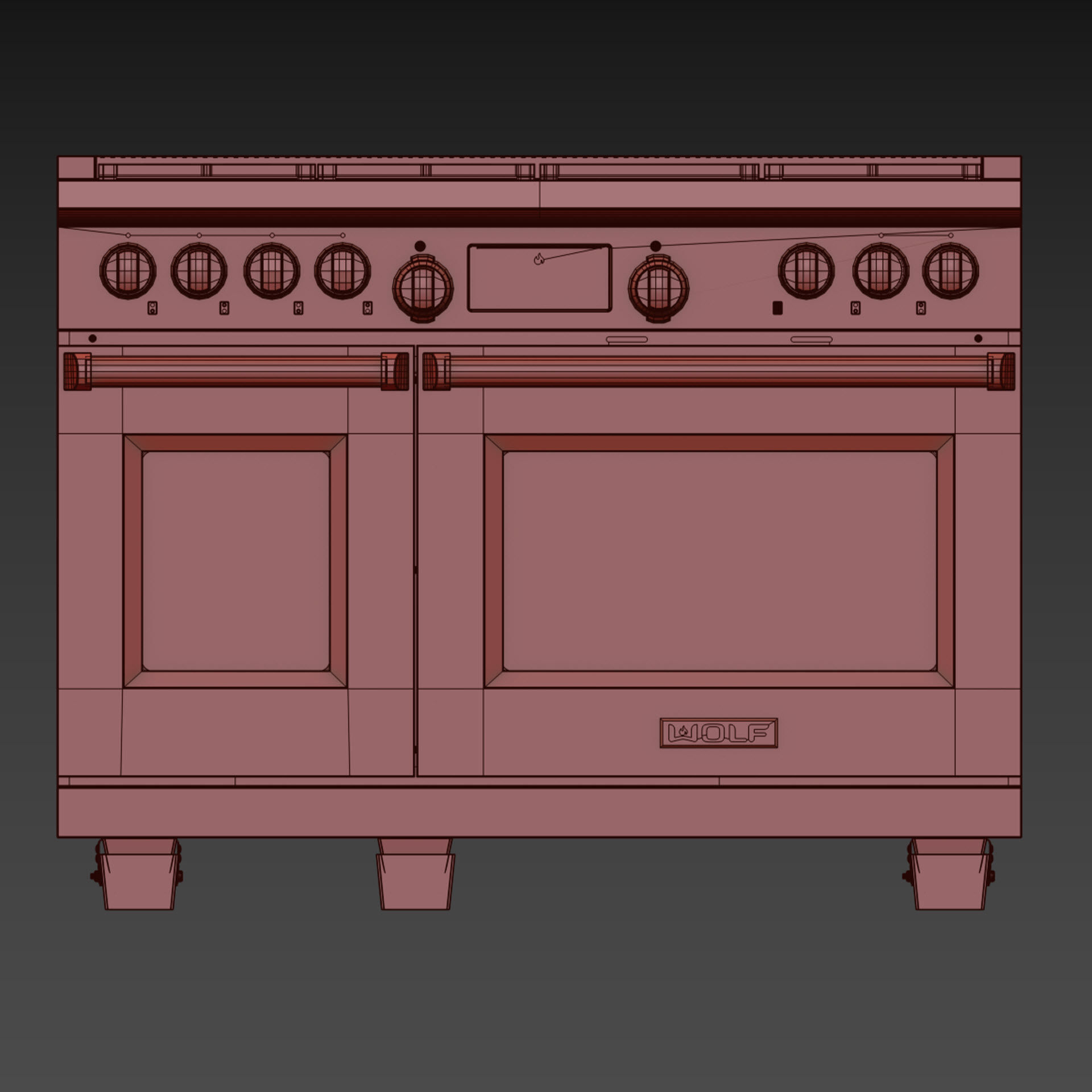 WOLF DF486C 3D model_10