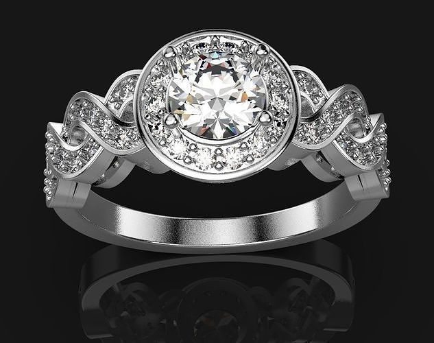  Packs of editable rings for 3d printing 3D print model