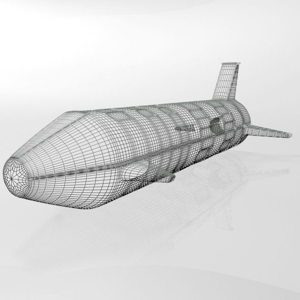 Spaceship 01 3D model_22