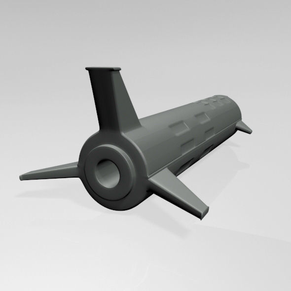 Spaceship 01 3D model_17