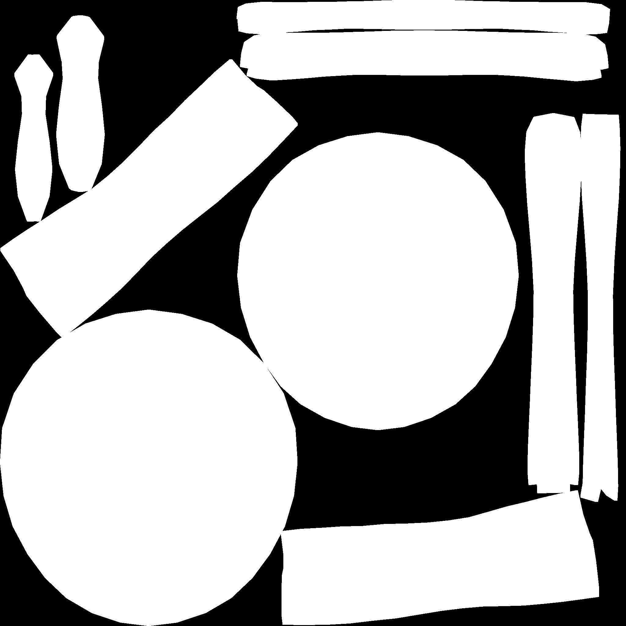 Old Rust Helmet - Medieval Character Armor Low-poly 3D model_20