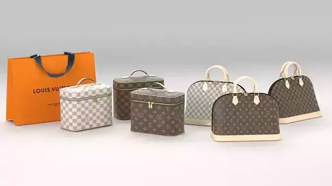 LOUIS VUITTON BAGS 001 3D model
