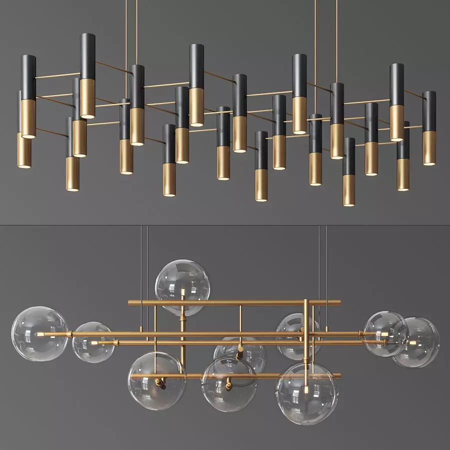 Pendant lamp  3D model_0