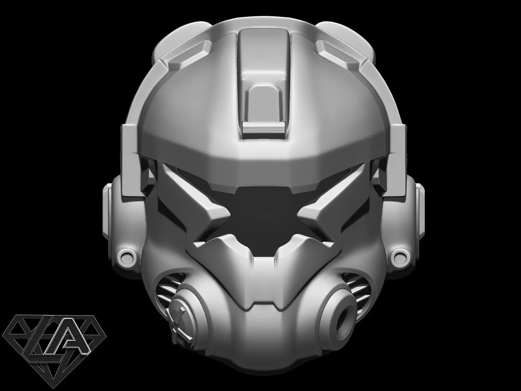 Titanfall pilot helmet 3D print model_0