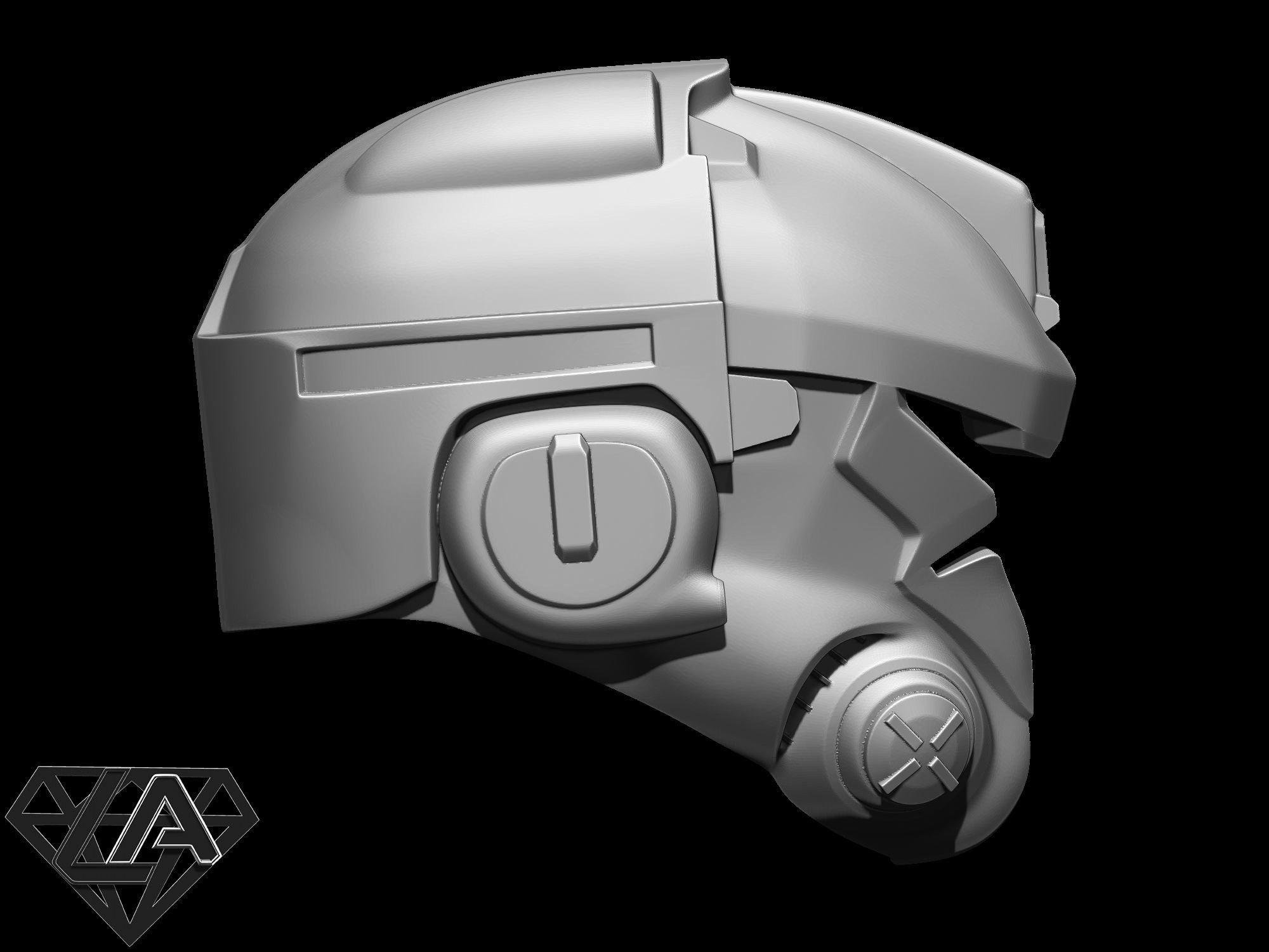 Titanfall pilot helmet 3D print model_6
