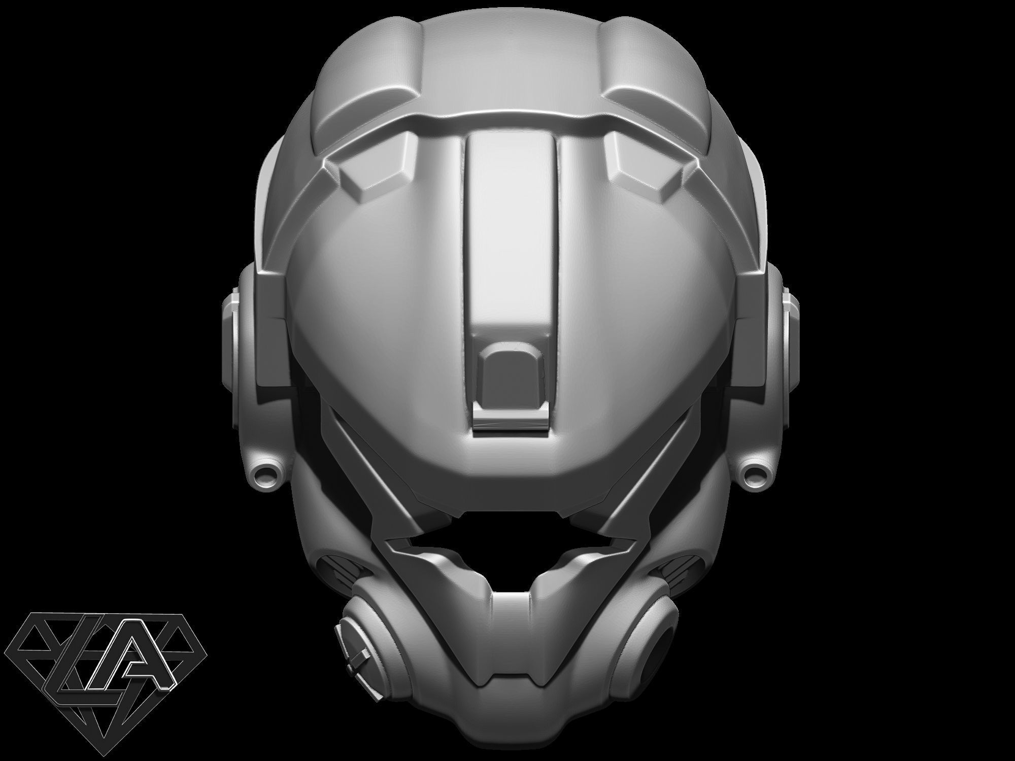 Titanfall pilot helmet 3D print model_2