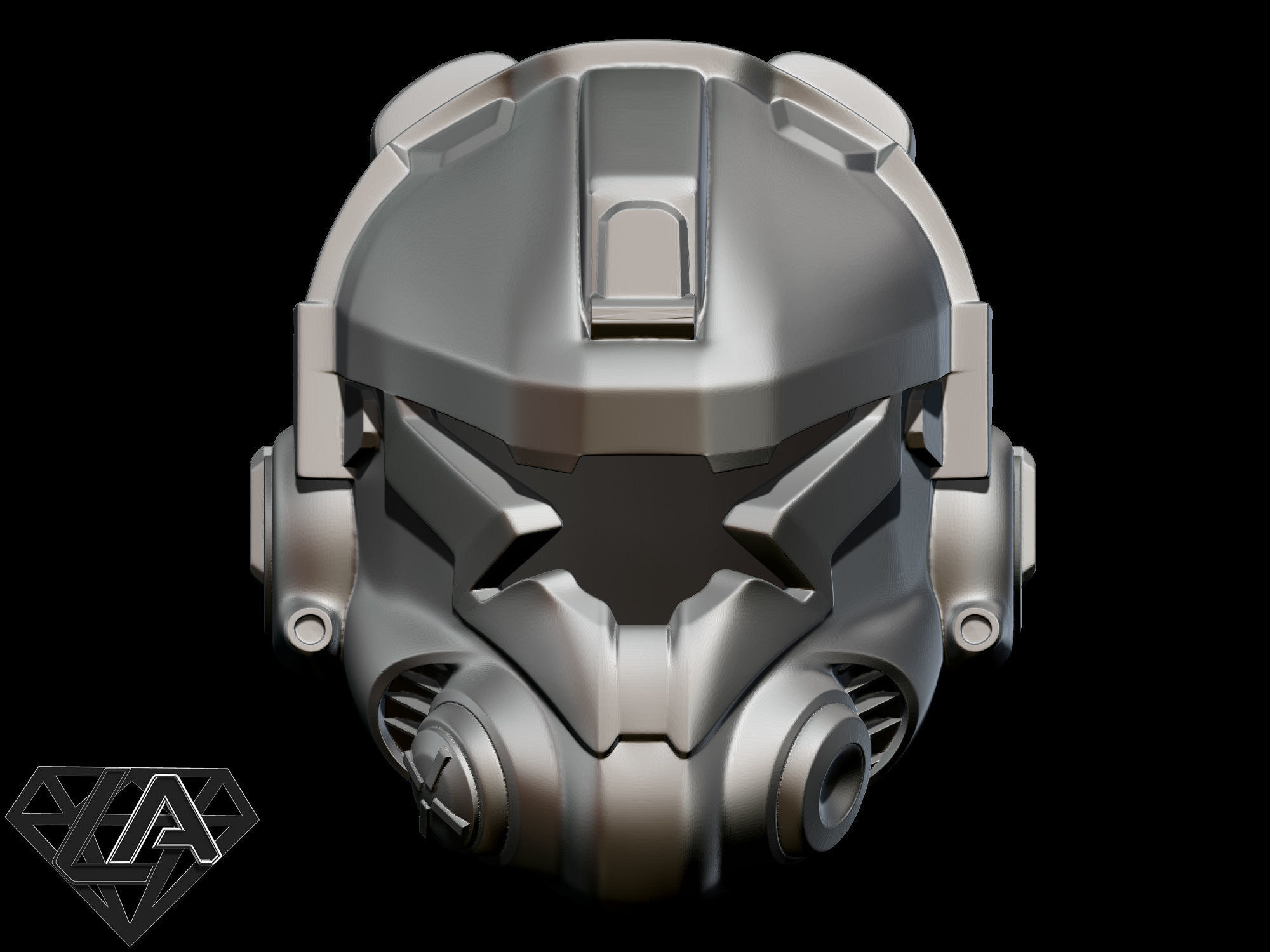 Titanfall pilot helmet 3D print model_1