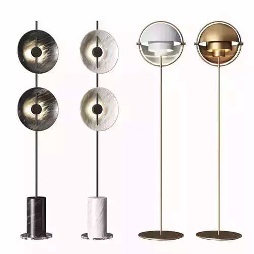 Louis Weisdorff Multi lite Floor Lamp