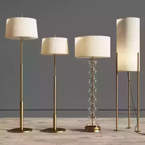 Haus White Floor Lamp