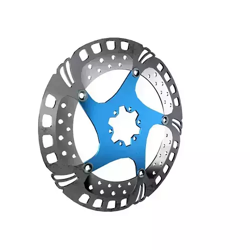 Motorcycle brake disc rotor
