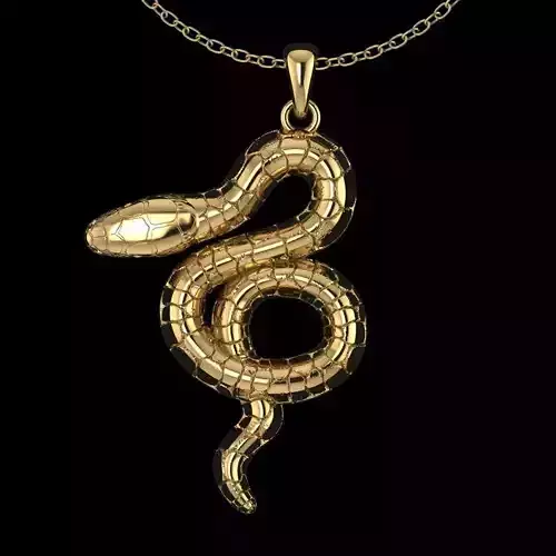 Snake pendant Version1