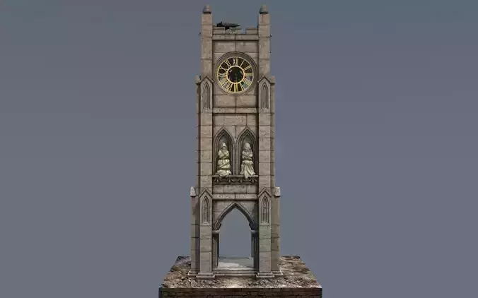 Victorian clock tower