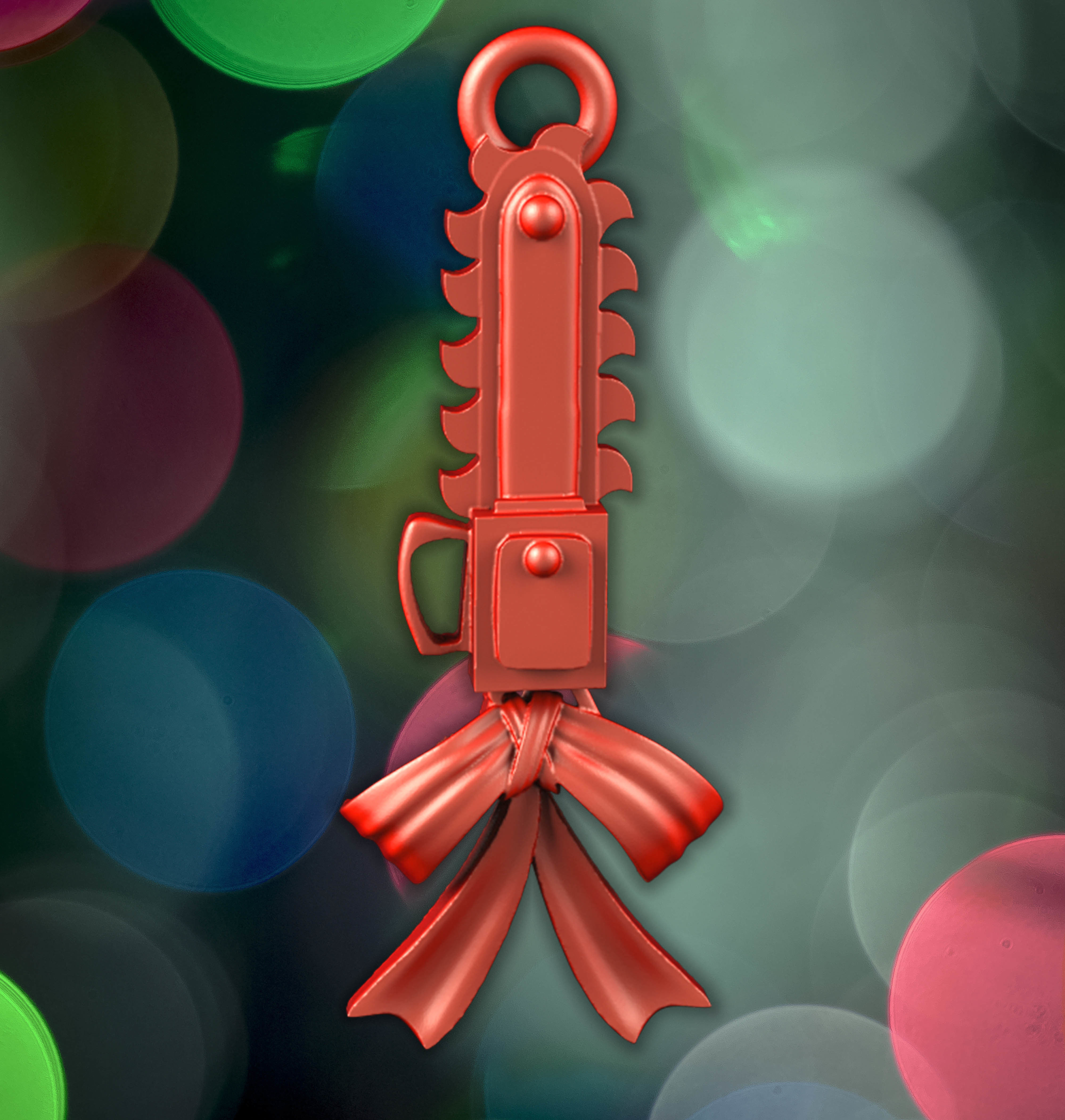 Christmas Tree decorations 3D print model_56